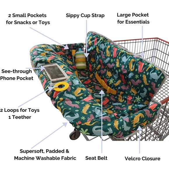 Suessie grocery cart cover - Picture 2 of 3